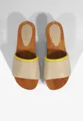 Shay Leather Sandal(5,Beige)