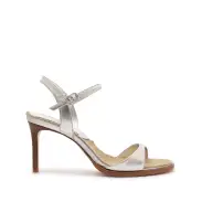 Marbella Mid Metallic Leather Sandal