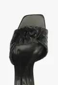 Kareena Knot Mule Sandal(5,Black)