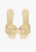 Kareena Knot Mule Sandal(5,Beige)