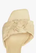 Kareena Knot Mule Sandal(5,Beige)