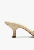 Kareena Knot Mule Sandal(5,Beige)