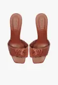 Kareena Knot Mule Sandal(5,Brown)