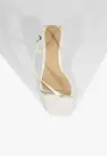 Heloise Mid Leather Sandal(5,White)