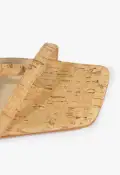 Heloise Mid Cork Sandal(5,Beige)