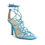 Heyde Nappa Leather Sandal(5,True Blue)