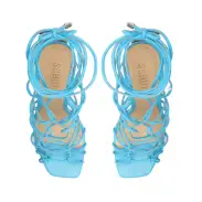 Heyde Nappa Leather Sandal(5,True Blue)