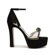 Jayda Platform Nubuck Sandal