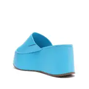 Marih Nappa Leather Sandal(5,True Blue)