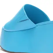 Marih Nappa Leather Sandal(5,True Blue)