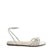 Jewell Casual Metallic Nappa Leather Sandal