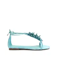 Sasha Fabric Sandal(5,River Aqua)