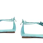 Sasha Fabric Sandal(5,River Aqua)