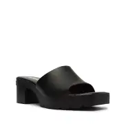 Mizzy Jelly Sandal(6,Black)