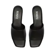 Mizzy Jelly Sandal(6,Black)
