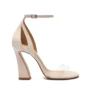 Kristy Vinyl & Suede Sandal
