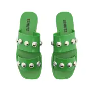 Lizzie Jelly Sandal(6,Full Green)