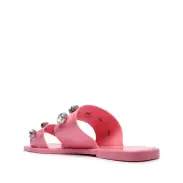 Lizzie Crystal PVC Sandal(6,Club Rose)