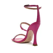 Nellina Leather Sandal(5,Very Pink)