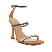 Nellina Nubuck Sandal(5,Beige)