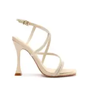 Lovi Nappa Leather Sandal(5,Eggshell)