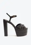 Keefa High Leather Sandal(5,Brown)