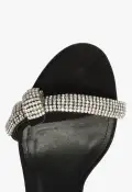 Pearl Curve Sandal(5,Black)