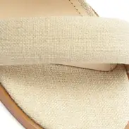 Mully Fabric Sandal(5,Cru Ivory)