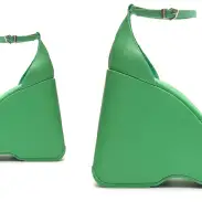 Mazda Nappa Leather Sandal(5,Gianni Green)