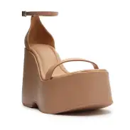 Mazda Nappa Leather Sandal(5,New Peach)