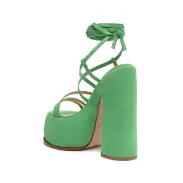Lynda Nubuck Sandal(5,Gianni Green)