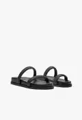 Ruby Sporty Sandal(5,Black)