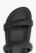 Ruby Sporty Sandal(5,Black)