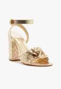 Kareena Knot Sandal(5,Gold)