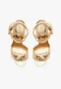 Kareena Knot Sandal(5,Gold)