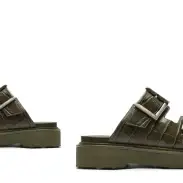 Nola Sandal(5,Military Green)