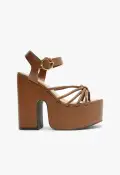 Mahi Cutout & Nappa Sandal