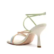 Phoeby Casual Nappa Leather Sandal(5,Sky way)