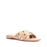 Roxanne Nappa Leather Sandal(5,Sweet Rose)