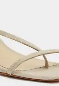 Heloise Linen Sandal(5,Beige)
