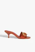 Olga Kitten Leather Sandal