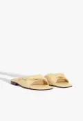 Lori Leather Sandal(5,Beige)