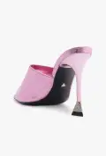 Nattie Metallic Leather Sandal(5,Pink)