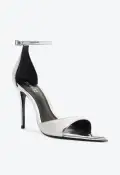 Pamela Specchio Sandal(5,Silver)