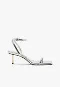 Sam Mid Sandal(5,Silver)