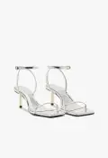 Sam Mid Sandal(5,Silver)