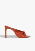 Lori Leather Sandal(5,Orange)