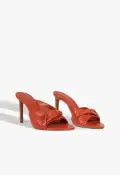 Lori Leather Sandal(5,Orange)