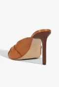 Lori Leather Sandal(5,Brown)