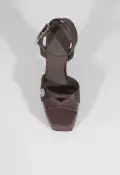 Heidi Platform Sandal(5,Dark Grey)
